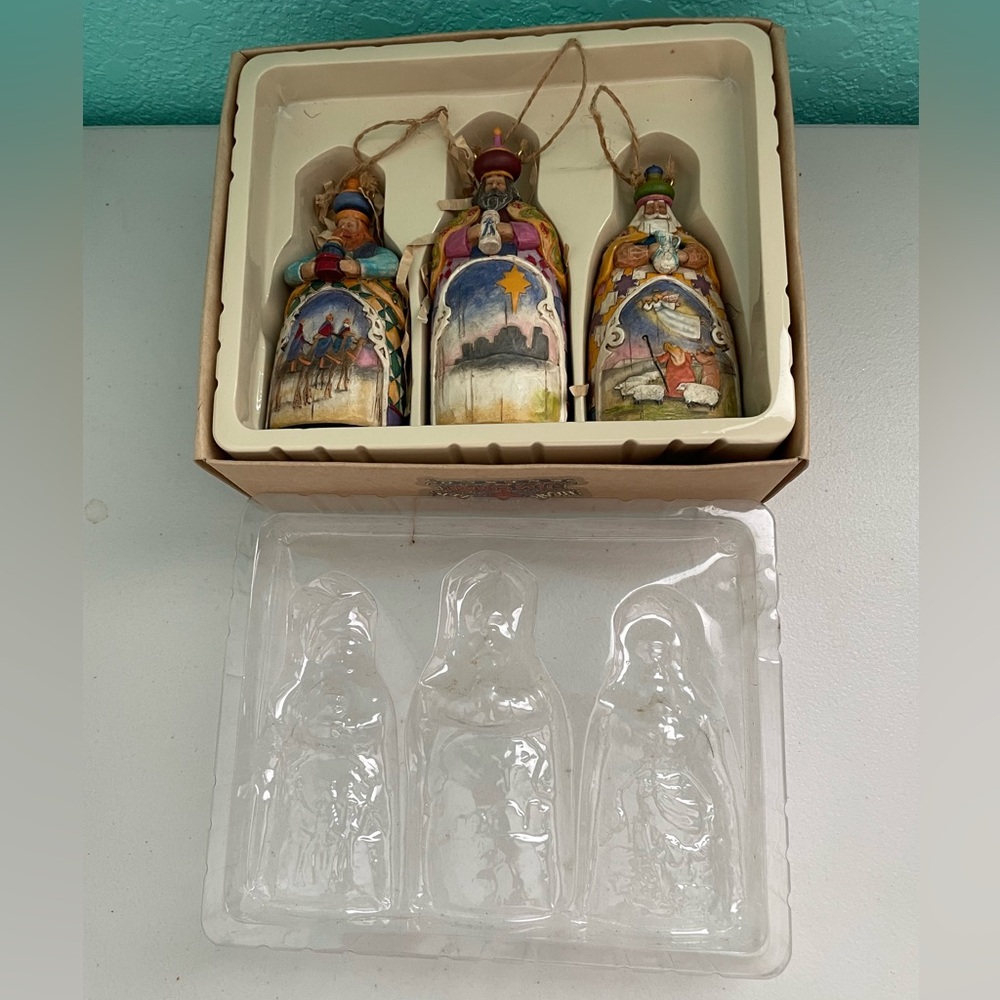Jim Shore Heartwood Creek Enesco "Let Every Heart Prepare Him Room" Nativity